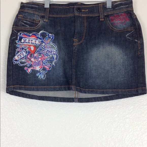 denim shorts and skirts